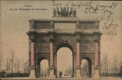 Arc de Triomphe du Carrousel Postcard