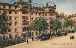 Hotel Imperial Rome, Italy Postcard Postcard