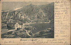 Grimsel mit Naegelisgratli Meiringen, Switzerland Postcard Postcard