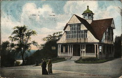 The Kiosk, West End Park Glasgow, Scotland Postcard Postcard