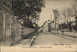 La Rue du Canal Postcard