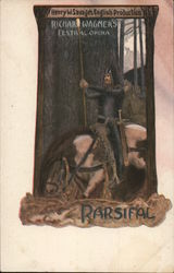 Richard Wagner's Parsifal Postcard