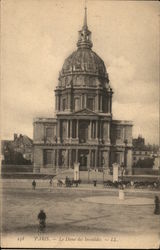 Paris - Le Dome des Invalides - L.L. France Postcard Postcard