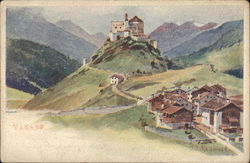 Tarasp (View of) Switzerland Postcard Postcard