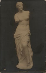 Venus de Milo - Louvre Museum Paris, France Postcard Postcard