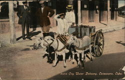 CIty Water Delivery Caimanera, Cuba Postcard Postcard Postcard