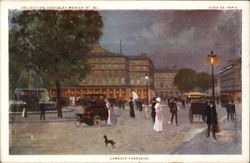 Comedie-Francaise Paris, France Postcard Postcard