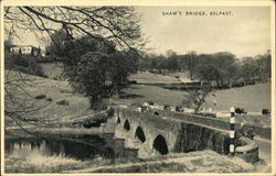 Shaw's Bridge Belfast, Northern Ireland Postcard Postcard