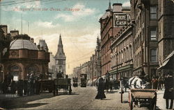 Trongate from the Cross Postcard