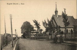 English Church Suez, Egypt Africa Postcard Postcard