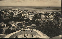 Birds Eye View Nassau, Bahamas Caribbean Islands Postcard Postcard