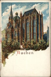 Aachen Cathedral Germany Postcard Postcard