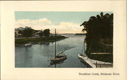 Breakfast Creek, Brisbane River Postcard