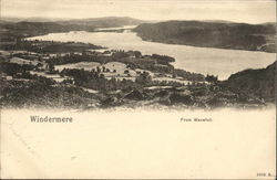 View of Lake Windermere Postcard