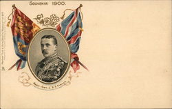 Major General John French - British Army Military Postcard Postcard