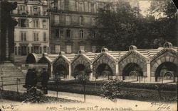 Chapelle Louis XVI - Jardin de la Chapelle Paris, France Postcard Postcard