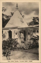 East Indian Temple Postcard