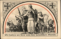 Bayr. Ersatz-Regt. Nr. 1 : 1. Kompagnie World War I Postcard Postcard