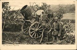 DIE FALSCHE BERTHA (The False Bertha) Germany World War I Postcard Postcard