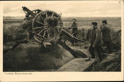 Flieber Beschiessung Feldpostkarte Germany World War I Postcard Postcard