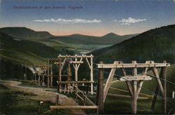 Drahtseilbahn in den franzoes. Vogesen France Postcard Postcard