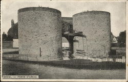 Porte d'Arras Douai, France Postcard Postcard