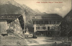 Guttannen Hotel Baren Postcard