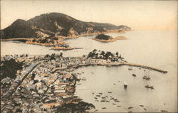 TOMONOTSU, IN INLAND SEA Tomonoura (formerly Tomonotsu), Japan Postcard Postcard