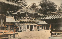 Yomeimon - The Main Gate Nikko, Japan Postcard Postcard