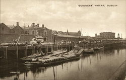 Guinness Wharf, Dublin Postcard