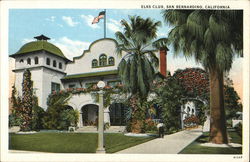 Elks Club San Bernardino, CA Postcard Postcard Postcard