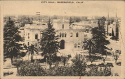 City Hall Bakersfield, CA Postcard Postcard Postcard