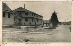 Street Scene Postcard