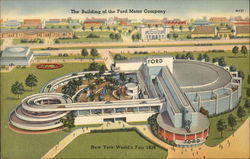 Ford Motor Company Building 1939 NY World's Fair Postcard Postcard Postcard