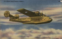 U.S. Navy Patrol Bomber XPB2Y-1 Postcard Postcard Postcard