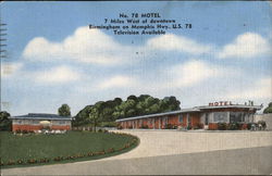 No. 78 Motel Postcard