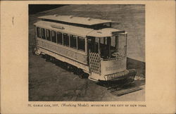 Cable Car, 1897 (Working Model) New York, NY Postcard Postcard Postcard