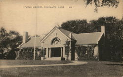 Public Library Postcard