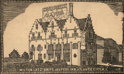 Milton Latz' Knife and Fork Inn Postcard