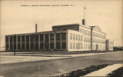 Thomas A. Edison Vocational School Elizabeth, NJ Postcard Postcard Postcard