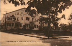 Bancroft Taylor Rest Home Ocean Grove, NJ Postcard Postcard Postcard