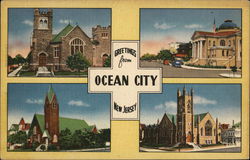 Greetings From Ocean City, New Jersey Postcard