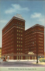 Richford Hotel, State St., Perry Square Postcard