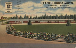 Ranch House Motel Postcard