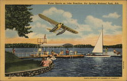 Water Sports on Lake Hamilton Hot Springs National Park, AR Postcard Postcard Postcard