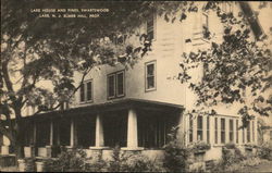 Lake House and Pines Swartswood Lake, NJ Postcard Postcard Postcard