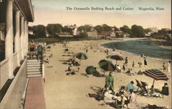 The Oceanside Bathing Beach and Casino Postcard