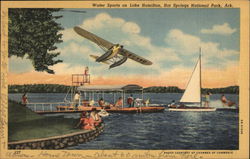 Water Sports on Lake Hamilton Postcard