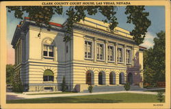 Clark County Court House Postcard