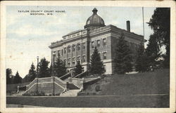 Taylor County Court House Postcard